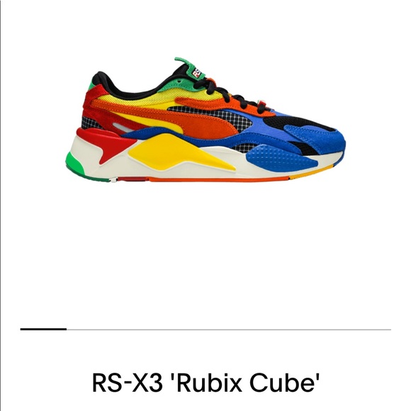 Puma | Shoes | Puma Rsx3 Rubiks Cube | Poshmark